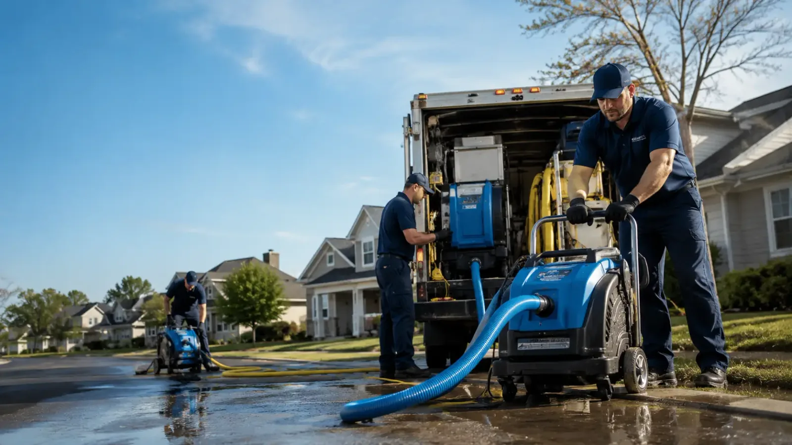Flood Damage Cleanup in Leesburg, OH